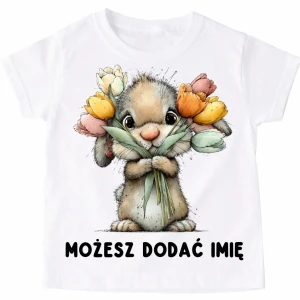 Koszulka z zajączkiem na Wielkanoc - wzór zajączek60-32