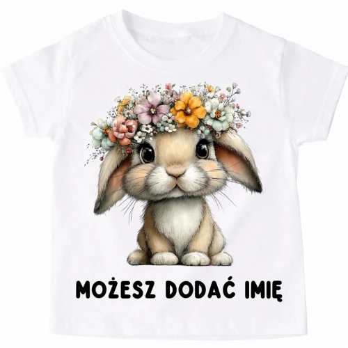 Koszulka z zajączkiem na Wielkanoc .webp