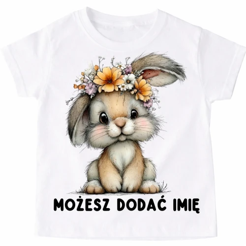 Koszulka z zajączkiem na Wielkanoc .webp