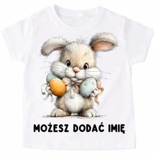 Koszulka z zajączkiem na Wielkanoc - wzór zajączek60-26