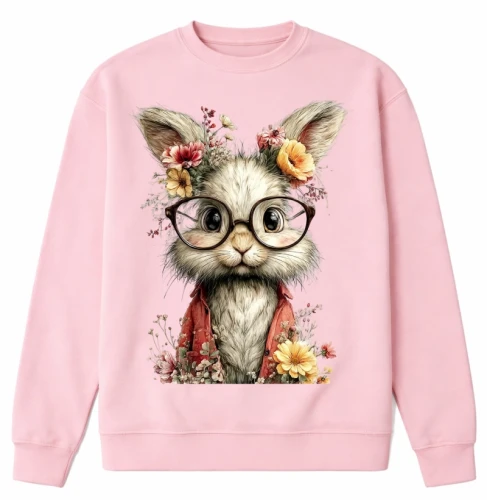 Różowa bluza z zajączkiem .webp