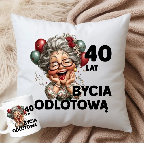 PREZENT NA 40 URODZINY - 40 lat bycia odlotową.webp