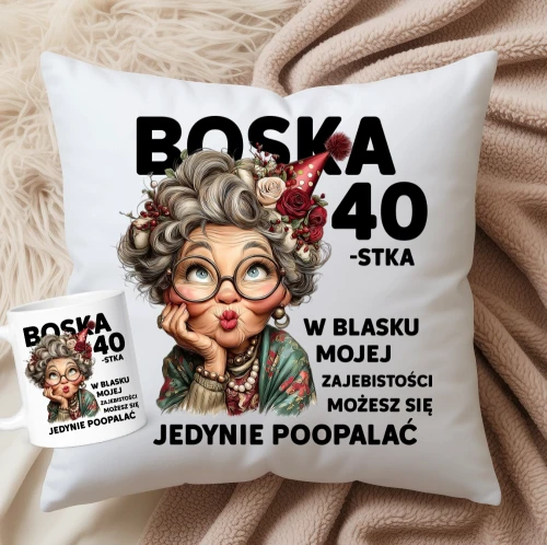 PREZENT NA 40 URODZINY - BOSKA 40.webp
