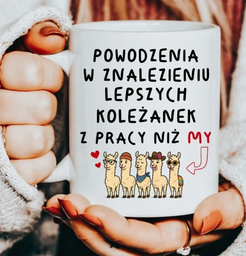 Kubek na pożegnanie koleżanki z pracy .webp