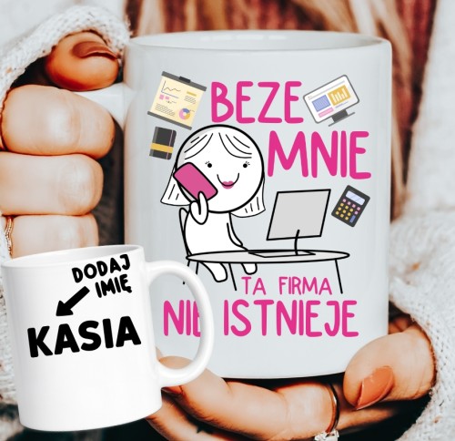 Kubki z imieniem dla koleżanek z pracy na Dzień Kobiet.JPG