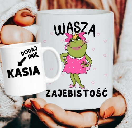 Kubki z imieniem dla koleżanek z pracy na Dzień Kobiet - WASZA ŻAJEBISTOŚĆ
