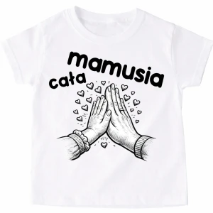 Koszulka dla dziewczynki - CAŁA MAMUSIA 