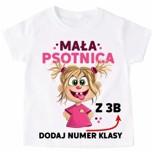 Personalizowane Koszulki dla koleżanek z klasy na Dzień Kobiet - z blondynką 
