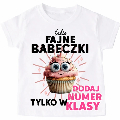 Koszulki dla koleżanek z klasy na Dzień kobiet z numer klasy