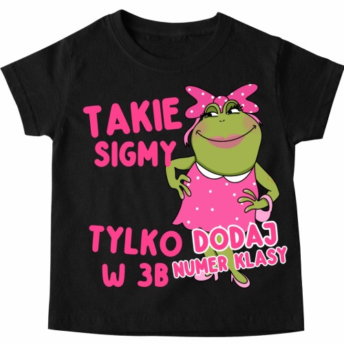 Koszulki dla koleżanek z klasy na Dzień kobiet z numer klasy - TAKIE SIGMY