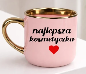 Kubek dla kosmetyczki - najlepsza kosmetyczka 