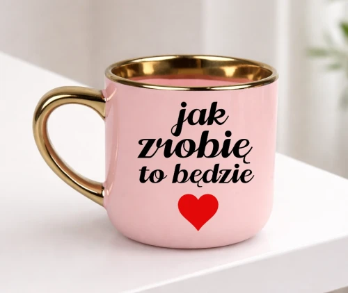 Kubek na prezent - jak zrobię to będzie