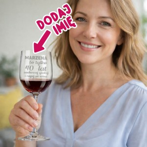 Kieliszek do wina na 40 urodizny z imieniem .jpg
