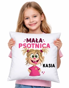 Poduszki dla koleżanek z klasy na Dzień Kobiet z imieniem - blondynka 