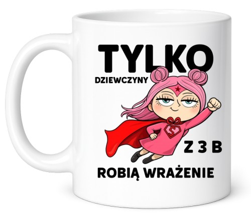 Kubki dla koleżanek z klasy na Dzień Kobiet