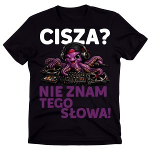 Koszulka dla DJa, koszulka dla didżeja na prezent 