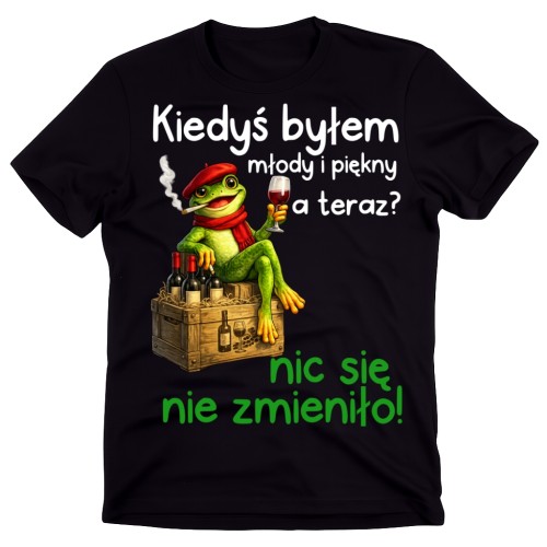 Śmieszna ksozulka na prezent na urodziny - KIEDYŚ BYŁEM MŁODY PIEKNY.jpg