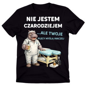 Koszulka dla fizjoterapeuty, koszulka dla masażysty 