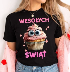 Damska koszulka świąteczna na Wielkanoc - wesołych świąt   - wesołych70