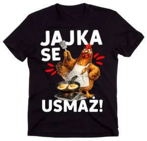 Koszulka WIELKANOCNA DLA RODZINY - ''JAJKA SE USMAŻ''