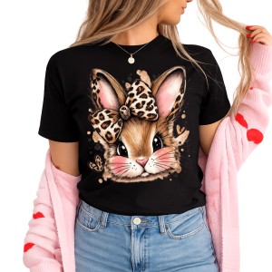 Damska koszulka z zajączkiem - wzór zajączek8