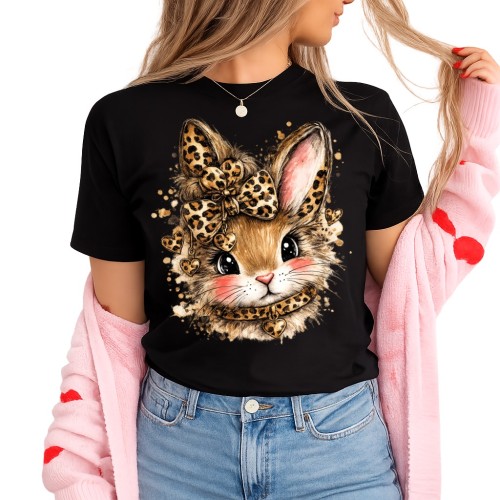 Damska koszulka z zajączkiem - wzór zajączek9.jpg