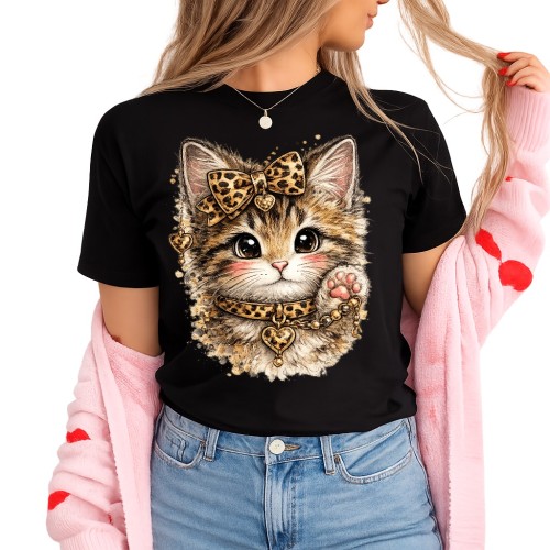 Damska koszulka z kotkiem W PANTERKĘ.jpg