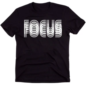 Czarna koszulka ''FOCUS''