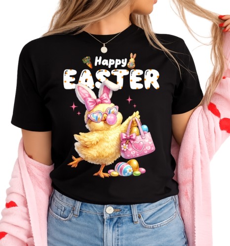 Damska koszulka na Wielkanoc - HAPPY EASTER - HAPPYEASTER1