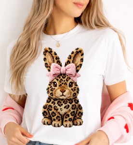 Damska koszulka z zajączkiem na Wielkanoc - zajączek12