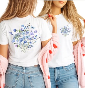 Damska koszulka w kwiaty - kwiat6