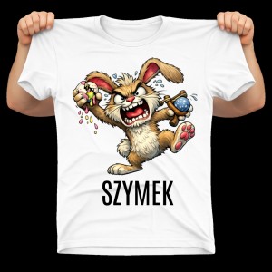 Personalizowana Koszulka z zajączkiem na Wielkanoc - DODAJ IMIĘ.jpg