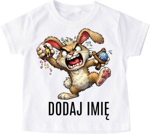 Koszulka ze śmiesznym zajączkiem i imieniem.jpg