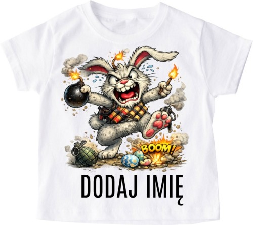 Koszulka ze śmiesznym zajączkiem i imieniem.jpg