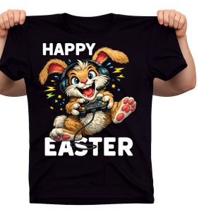 Koszulka DLA GRACZA NA WIELKANOC   - HAPPY1