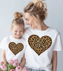 Zestaw koszulek dla mamy i córki - JAKA MAMA TAKA CÓRKA