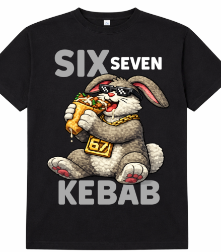 Śmieszna koszulka z kebabem  SIX SEVEN.png