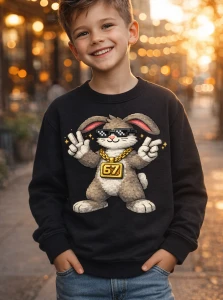 Bluza dla chłopca z zającem .webp