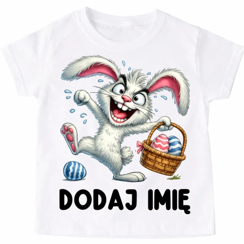 Koszulka z zajączkiem na Wielkanoc .webp