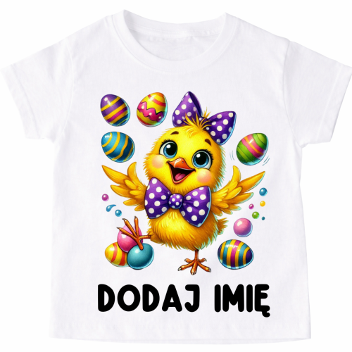 Personalizowana Koszulka z kurczaczkiem na Wielkanoc.png