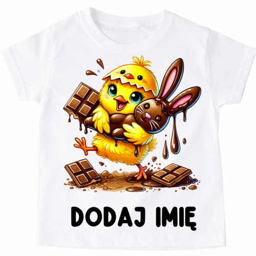 Personalizowana Koszulka z kurczaczkiem na Wielkanoc.png