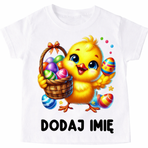 Personalizowana koszulka z kurczaczkiem na Wielkanoc - kurczaczek13