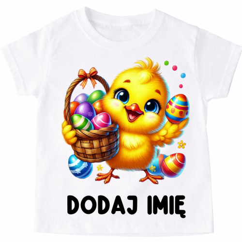 Personalizowana Koszulka z kurczaczkiem na Wielkanoc.png