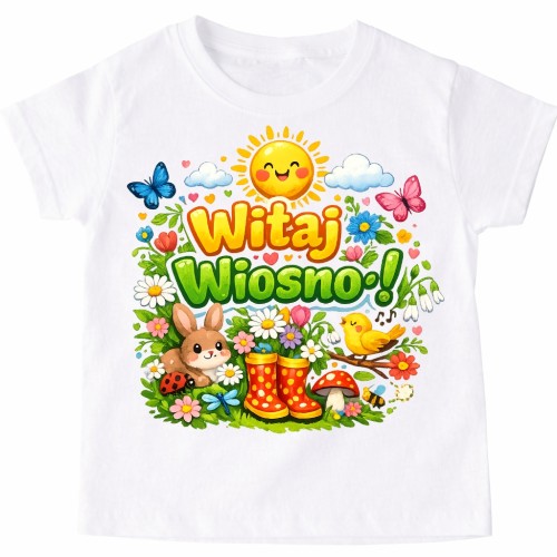Koszulka na Dzień Wiosny - wzór wiosna29