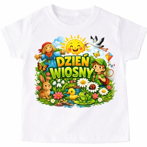 Koszulka na Dzień Wiosny - wzór wiosna32