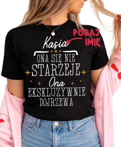 Personalizowana koszulka na urodziny