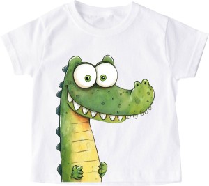 Koszulka dla dziecka z krokodylem