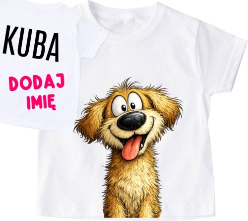Koszulka dla dziecka z psem i imieniem.jpg