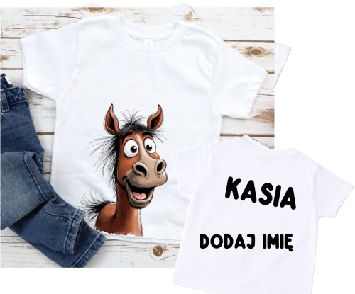 Koszulka z koniem dla dziecka - konik1-2