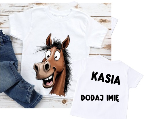 Koszulka z koniem dla dziecka - konik1-7